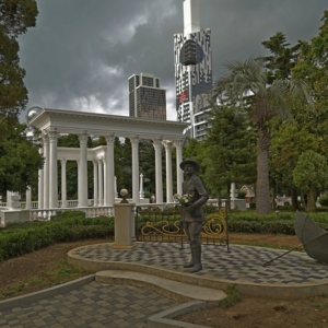 Gruzja, Batumi – Park Szóstego Maja, 6 May Park (Technological University Tower)