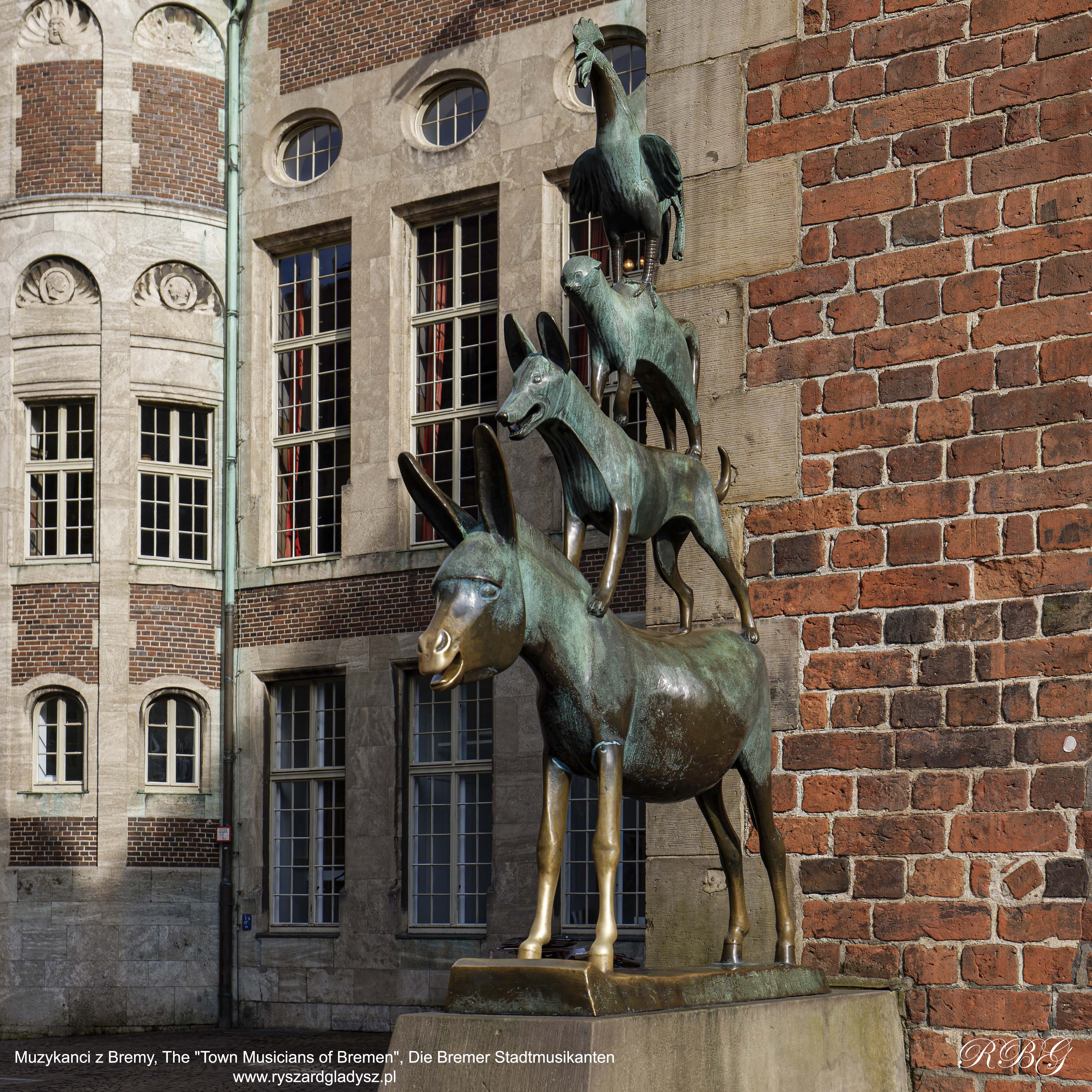 Muzykanci z Bremy, The "Town Musicians of Bremen", Die Bremer Stadtmusikanten
