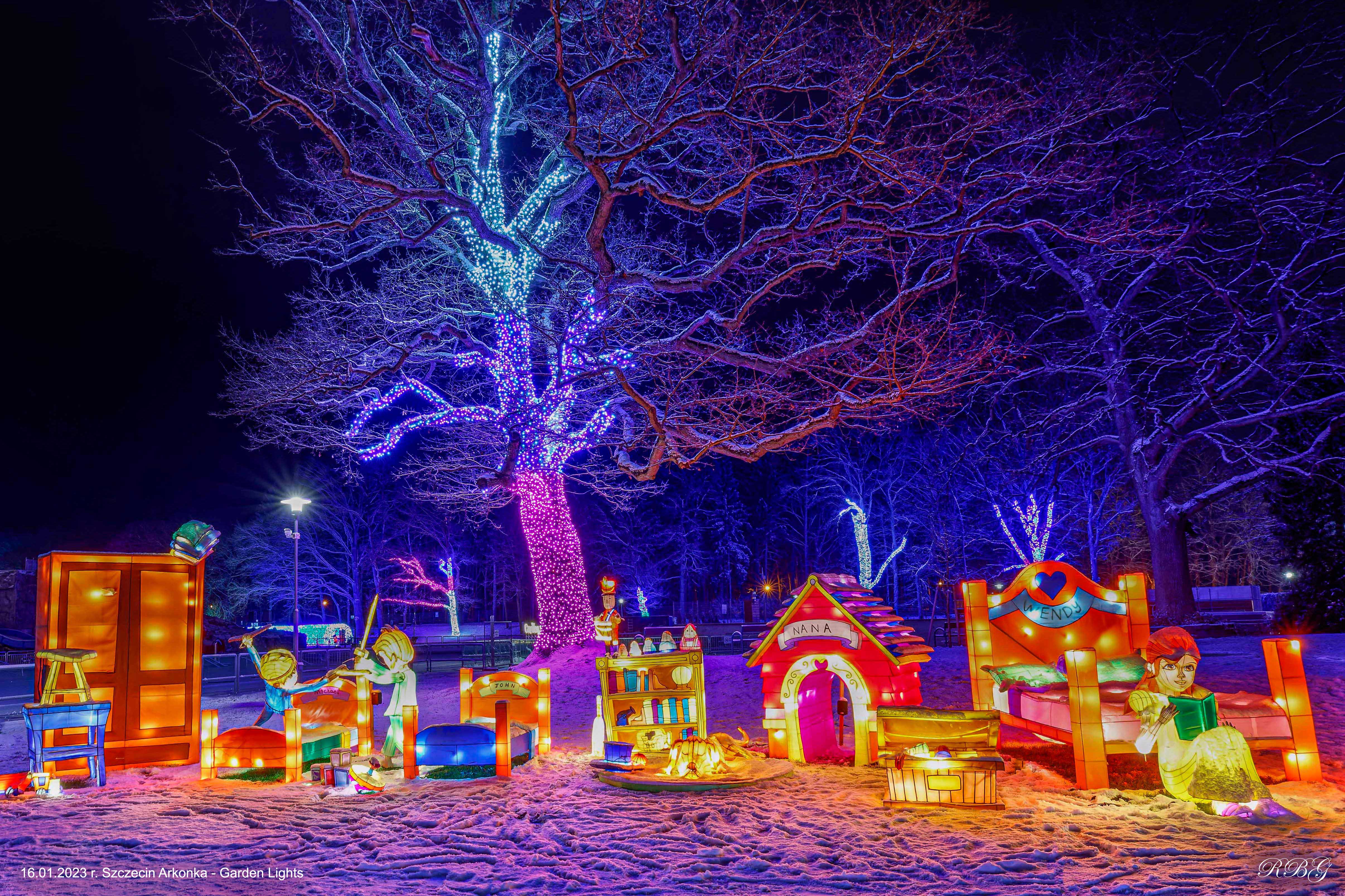 16.01.2023 r. Szczecin Arkonka - Garden Lights