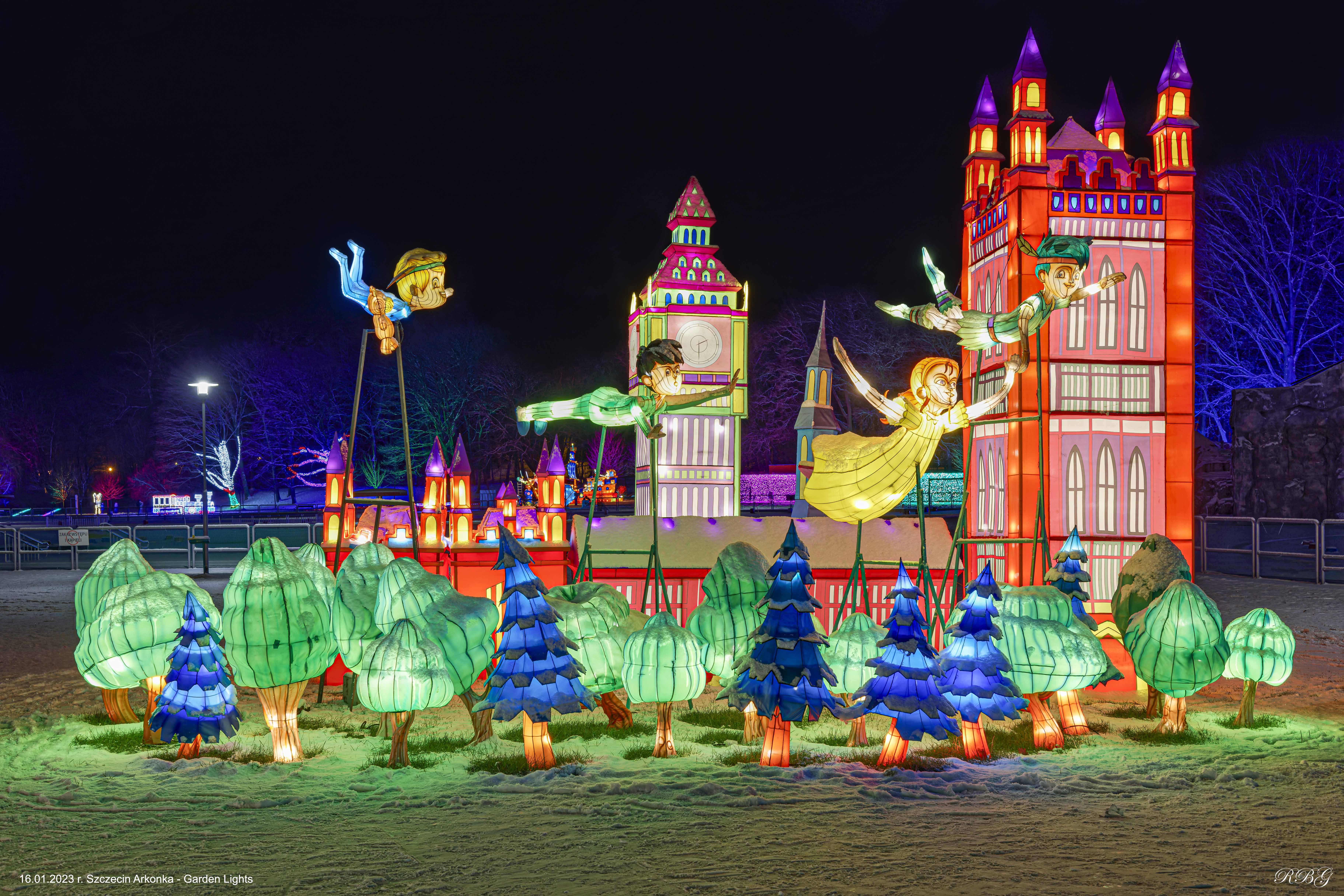 16.01.2023 r. Szczecin Arkonka - Garden Lights